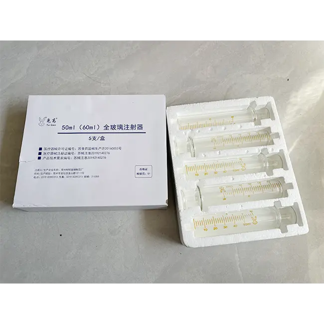 Glass syringe 50ml-60ml